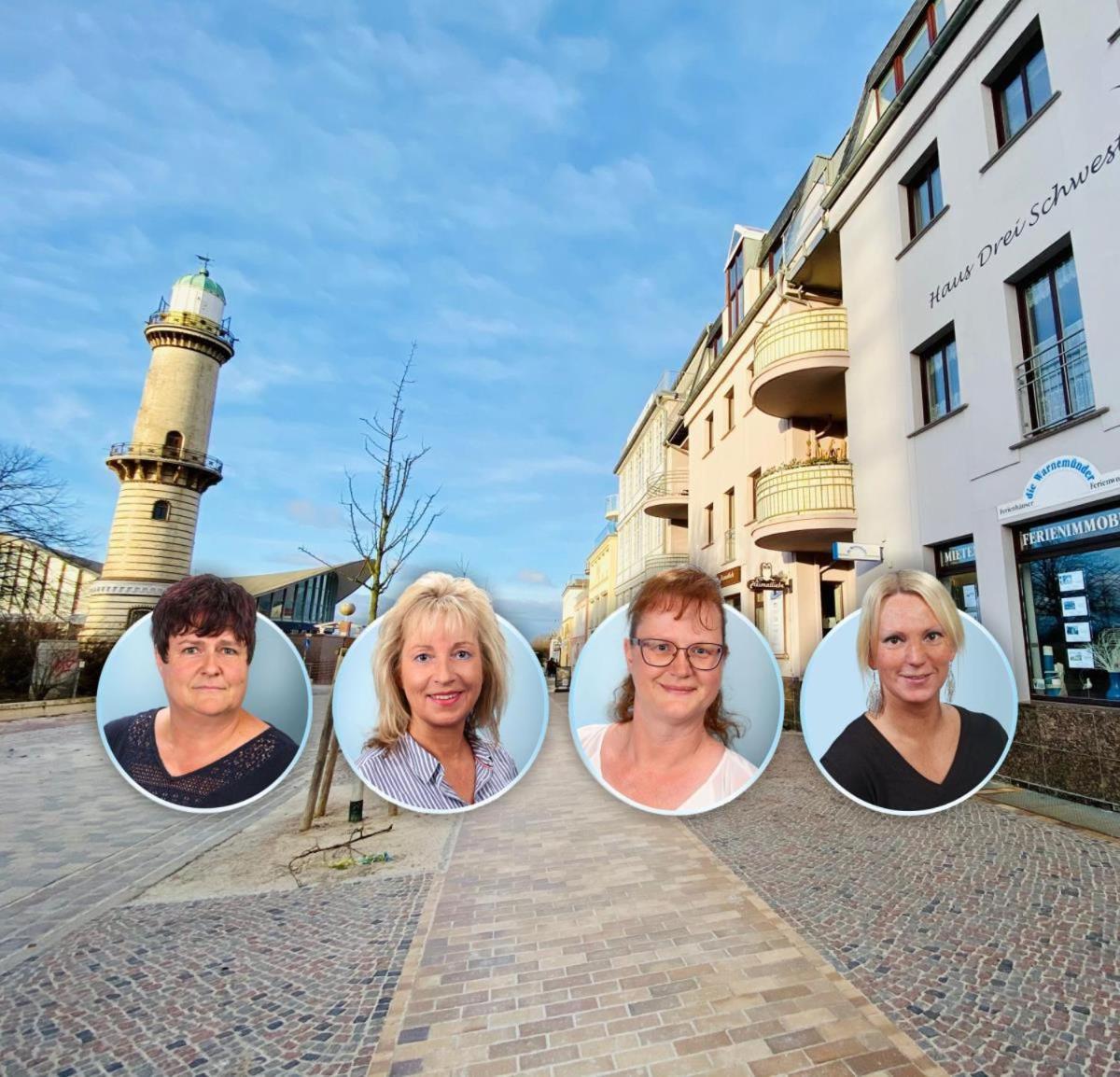 Haus Drei Schwestern, Traumzeit Rostock Exteriör bild